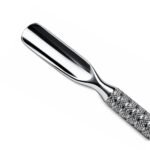 Zenith Plus professional stainless steel double ended cuticle pusher with branded packaging